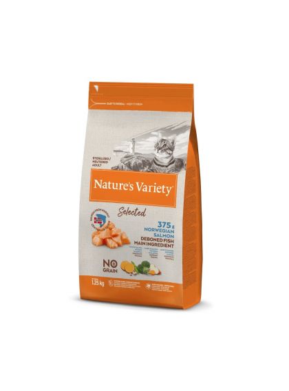 Nature´s Variety Gatos Esterilizados Salmón Noruego